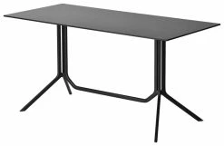 Poule Double Foldable Table - 120 X 60 Cm - Foldable Top - Kristalia
