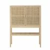Sanna High Dresser - / L 90 X H 120 Cm - Rattan Canework - Bloomingville -Coffee Tables Sales Shop high dresser sanna natural madeindesign 333808 product800