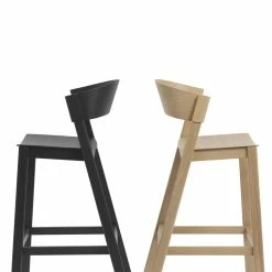 Cover High Stool - / 75 Cm - Wood - Muuto -Coffee Tables Sales Shop high stool cover black madeindesign 382238 product800