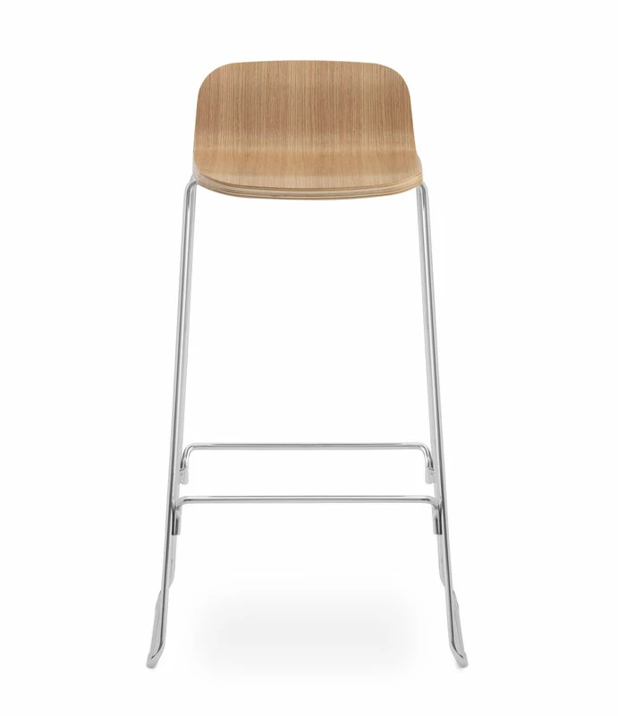 Just High Stool - Backrest / H 75 Cm - Normann Copenhagen 4 Just High Stool - Backrest / H 75 Cm - Normann Copenhagen - Image 2