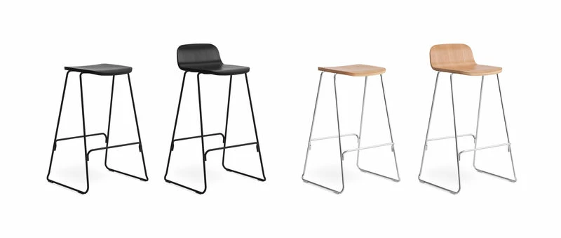 Just High Stool - Backrest / H 75 Cm - Normann Copenhagen 6 Just High Stool - Backrest / H 75 Cm - Normann Copenhagen - Image 4