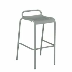 Luxembourg High Stool - / Aluminium - H 78 Cm - Fermob