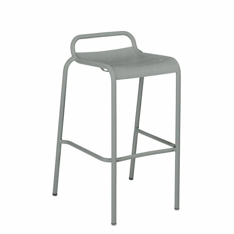 Luxembourg High Stool - / Aluminium - H 78 Cm - Fermob 3 Luxembourg High Stool - / Aluminium - H 78 Cm - Fermob