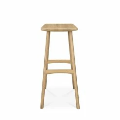 Osso High Stool - / H 65 Cm - Ethnicraft -Coffee Tables Sales Shop high stool osso oak madeindesign 390067 product800