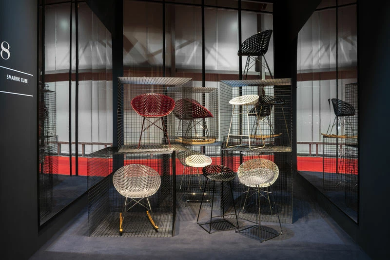 Smatrik High Stool - / Indoor - H 65 Cm - Kartell 5 Smatrik High Stool - / Indoor - H 65 Cm - Kartell - Image 3