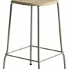 Soft Edge 80 High Stool - H 65 Cm / Wood & Metal - Hay -Coffee Tables Sales Shop high stool soft edge 80 oak grey leg madeindesign 278002 product800