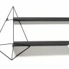 Kit - Central Kit / To Create A Butterfly Double Shelving Unit - Serax -Coffee Tables Sales Shop kit black black structure madeindesign 323660 product800