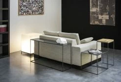 Slim Irony Low Console - Zeus 9 Slim Irony Low Console - Zeus -Coffee Tables Sales Shop low console slim irony copper black top copper black leg madeindesign 259414 product800