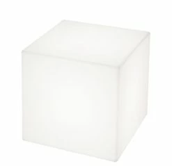 Cubo LED RGB Luminous Low Stool - Wireless - 43 X 43 X 43 Cm - Slide