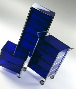 Mobil Mobile Container - With 4 Drawers - Kartell -Coffee Tables Sales Shop mobile container mobil cobalt madeindesign 57779 product800