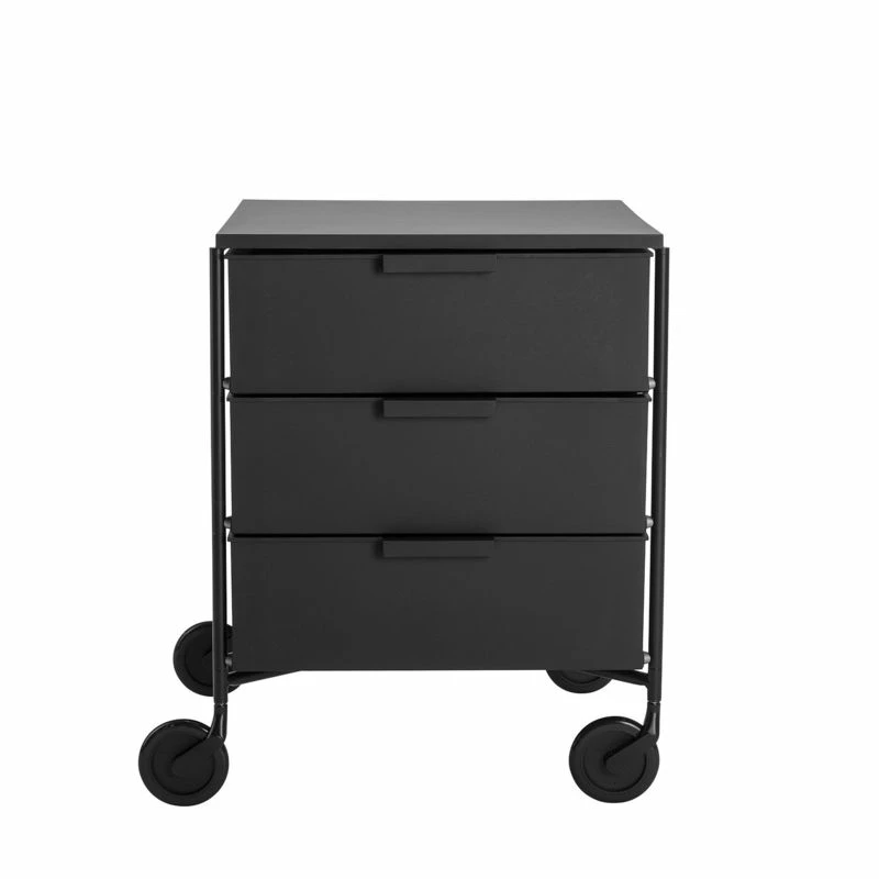 Mobil Mobile Container - / 3 Drawers - Matt Version - Kartell 3 Mobil Mobile Container - / 3 Drawers - Matt Version - Kartell