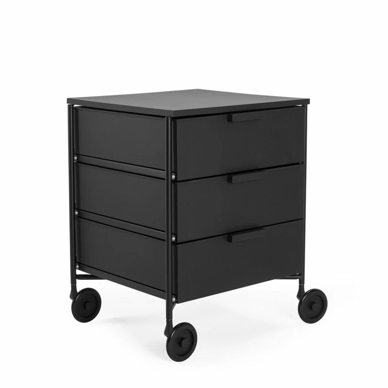 Mobil Mobile Container - / 3 Drawers - Matt Version - Kartell 4 Mobil Mobile Container - / 3 Drawers - Matt Version - Kartell - Image 2