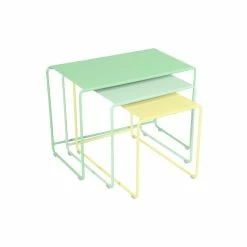 Oulala Nested Tables - / Set Of 3 - 55 X 30 X H 40 Cm - Fermob