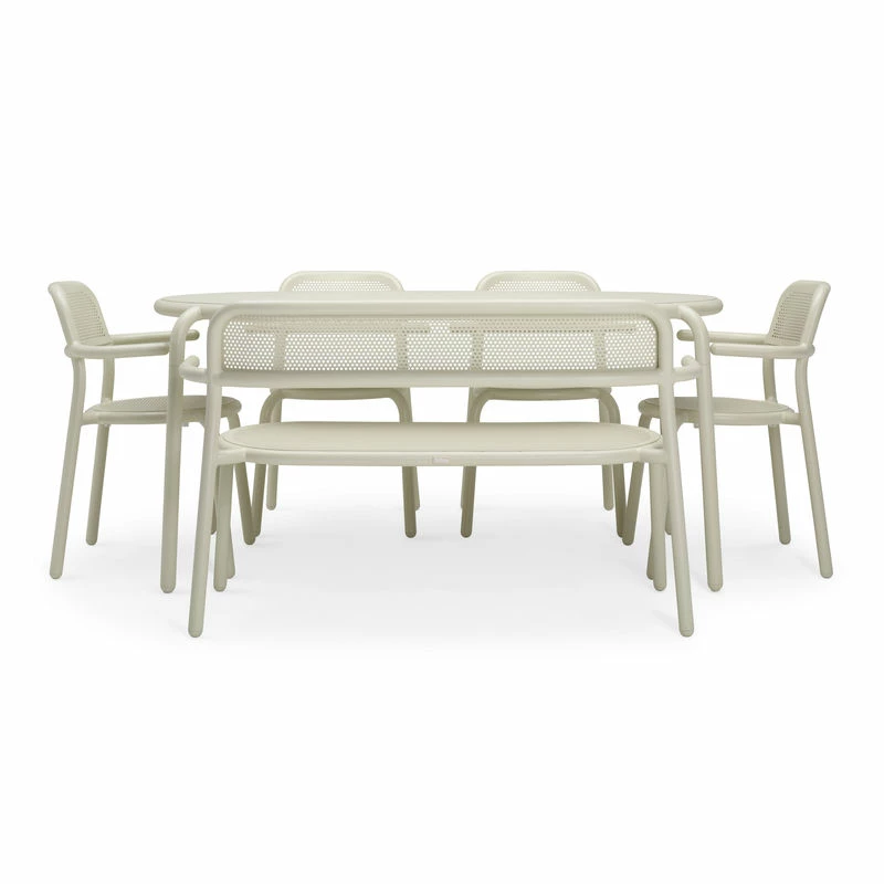 Toní Tavolo Oval Table - / 160 X 90 Cm - Parasol Hole + Removable Candle Holder - Fatboy 7 Toní Tavolo Oval Table - / 160 X 90 Cm - Parasol Hole + Removable Candle Holder - Fatboy - Image 5