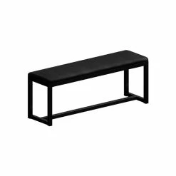 Big Brother Padded Bench - / L 160 Cm - Leather - Zeus