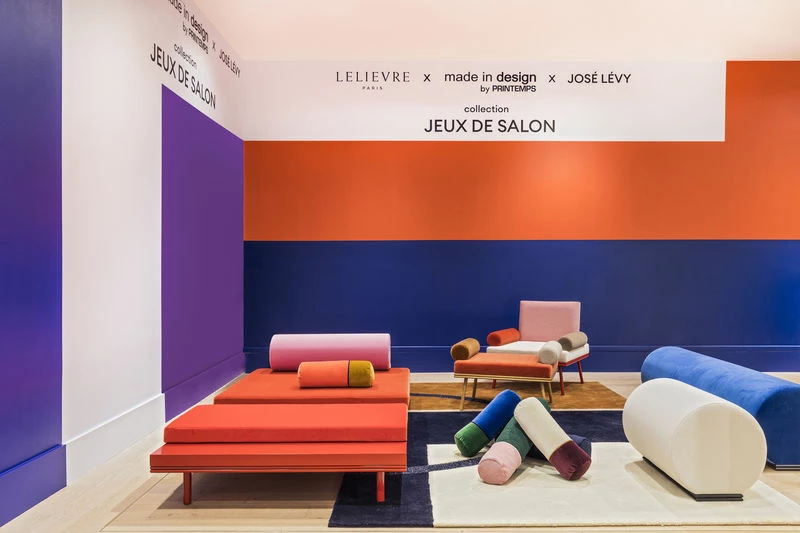 Galerie Vivienne Padded Bench - / L 155 Cm - Exclusive - Lelièvre Paris 6 Galerie Vivienne Padded Bench - / L 155 Cm - Exclusive - Lelièvre Paris - Image 4