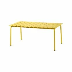 Valerie_objects Aligned Rectangular Table - / By Maarten Baas - 170 X 85 Cm / Aluminium - Valerie Objects