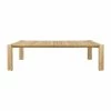 Atmosfera Rectangular Table - / 281 X 105 Cm - 8 People / Teak - Gubi -Coffee Tables Sales Shop rectangular table atmosfera 281 x 105 cm teak madeindesign 387363 product800