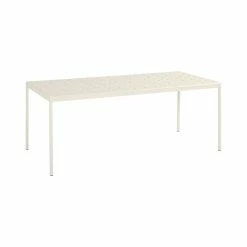 Balcony Rectangular Table - / 190 X 87 Cm - Steel - Hay
