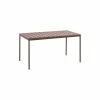 Balcony Rectangular Table - / 144 X 76 Cm - Steel - Hay 1 Balcony Rectangular Table - / 144 X 76 Cm - Steel - Hay -Coffee Tables Sales Shop rectangular table balcony iron red madeindesign 387851 product800