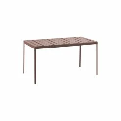 Balcony Rectangular Table - / 144 X 76 Cm - Steel - Hay