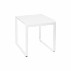 Bellevie Rectangular Table - / 74 X 80 Cm - Metal - Fermob