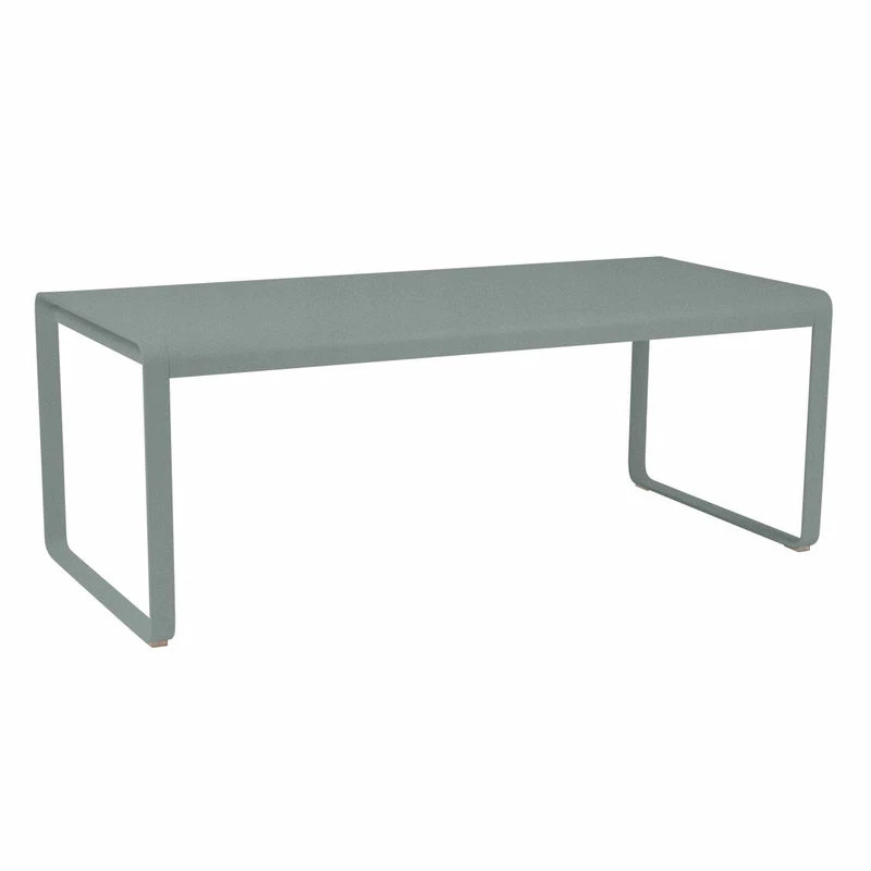 Bellevie Rectangular Table - / 196 X 90 Cm - 8 To 10 People / Metal - Fermob 3 Bellevie Rectangular Table - / 196 X 90 Cm - 8 To 10 People / Metal - Fermob