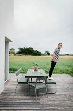 Bellevie Rectangular Table - L 196 Cm - 8 To 10 Places - Fermob -Coffee Tables Sales Shop rectangular table bellevie liquorice madeindesign 279925 product800