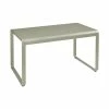 Bellevie Rectangular Table - / 140 X 80 Cm - Metal - Fermob -Coffee Tables Sales Shop rectangular table bellevie nutmeg madeindesign 356620 product800