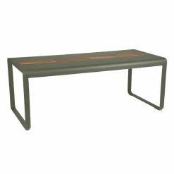 Bellevie Rectangular Table - / With Storage - 196 X 90 Cm - Fermob