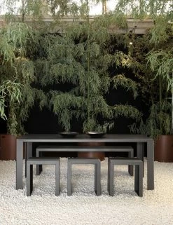 Big Irony Outdoor Rectangular Table - L 238 Cm - Zeus 9 Big Irony Outdoor Rectangular Table - L 238 Cm - Zeus -Coffee Tables Sales Shop rectangular table big irony outdoor white madeindesign 259207 product800