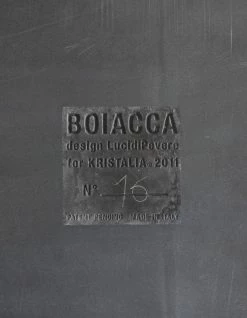 Boiacca Rectangular Table - 200 X 90 Cm / Concrete - Kristalia -Coffee Tables Sales Shop rectangular table boiacca grey concrete anthracite legs madeindesign 258612 product800