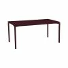 Calvi Rectangular Table - / 160 X 80 Cm - 6-seater - Fermob -Coffee Tables Sales Shop rectangular table calvi black cherry madeindesign 385756 product800