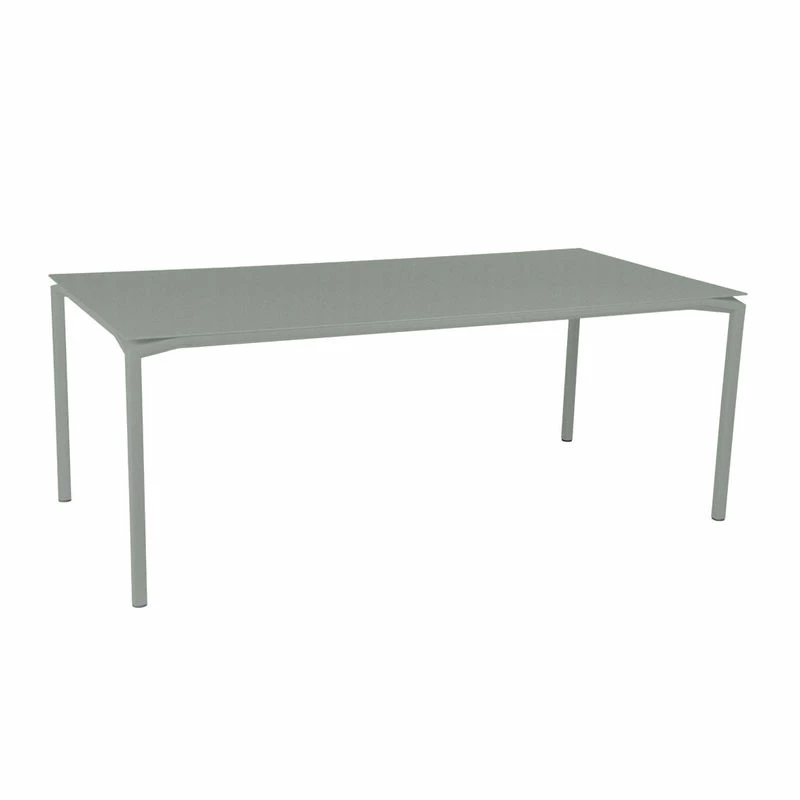 Calvi Rectangular Table - / 195 X 95 Cm - Aluminium / 10 To 12 People - Fermob 3 Calvi Rectangular Table - / 195 X 95 Cm - Aluminium / 10 To 12 People - Fermob