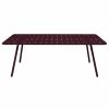 Luxembourg Rectangular Table - / 8-seater - 207 X 100 Cm - Aluminium - Fermob 1 Luxembourg Rectangular Table - / 8-seater - 207 X 100 Cm - Aluminium - Fermob -Coffee Tables Sales Shop rectangular table luxembourg black cherry madeindesign 385952 product800