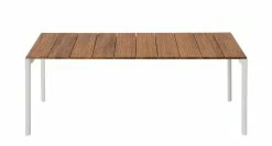 Maki Rectangular Table - / Teak - 199 X 90 Cm - Kristalia