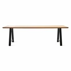 Matteo Rectangular Table - / 285 X 100 Cm - Teak & Metal - Vincent Sheppard