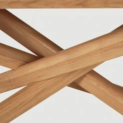 Mikado Outdoor Rectangular Table - / 240 X 108 Cm - Teak / Seats 10 - Ethnicraft 9 Mikado Outdoor Rectangular Table - / 240 X 108 Cm - Teak / Seats 10 - Ethnicraft -Coffee Tables Sales Shop rectangular table mikado outdoor teak madeindesign 402739 product800