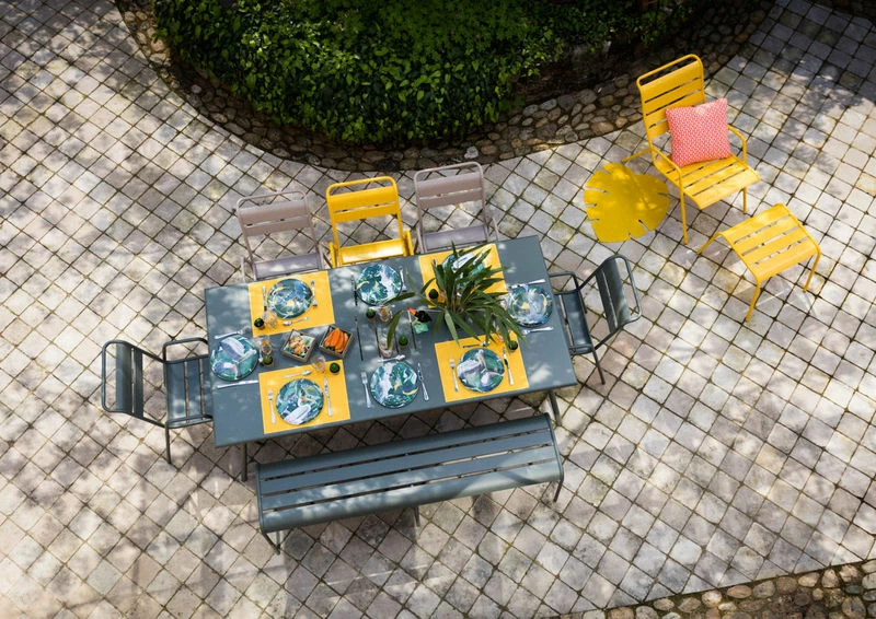 Monceau Rectangular Table - / 194 X 94 Cm - 8 People - Fermob 5 Monceau Rectangular Table - / 194 X 94 Cm - 8 People - Fermob - Image 3