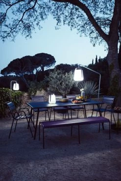 Monceau Rectangular Table - / 194 X 94 Cm - 8 People - Fermob 9 Monceau Rectangular Table - / 194 X 94 Cm - 8 People - Fermob -Coffee Tables Sales Shop rectangular table monceau carbon madeindesign 359346 product800