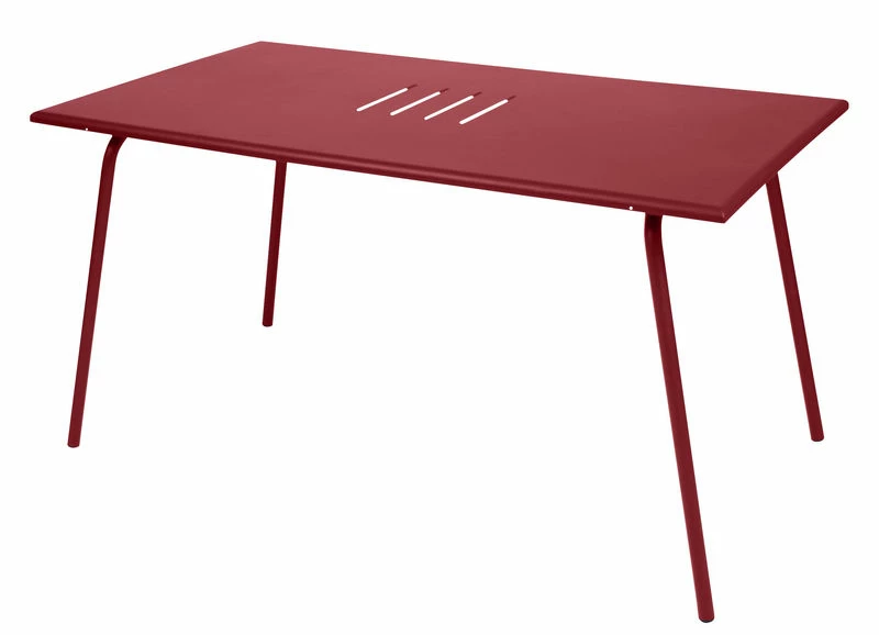 Monceau Rectangular Table - 146 X 80 Cm - 6 People - Fermob 3 Monceau Rectangular Table - 146 X 80 Cm - 6 People - Fermob