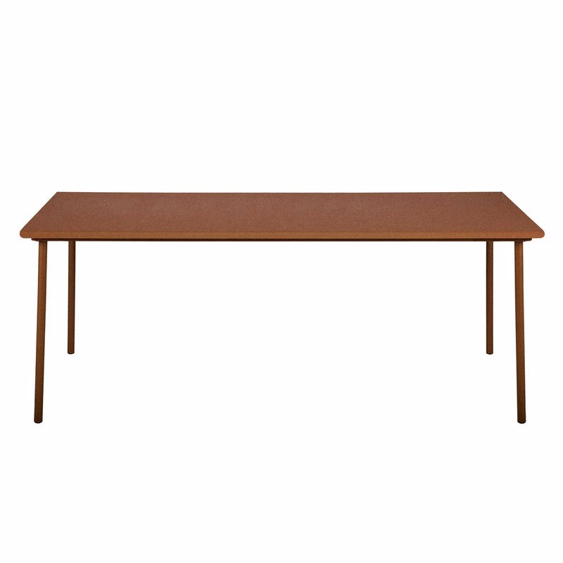 Patio Rectangular Table - / Stainless Steel - 240 X 100cm - Tolix 3 Patio Rectangular Table - / Stainless Steel - 240 X 100cm - Tolix