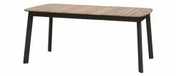 Shine Rectangular Table - Teack Top - L 166 Cm - Emu