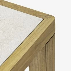 Volta Rectangular Table - / 240 X 100 Cm - Ceramic & Teak - Vincent Sheppard -Coffee Tables Sales Shop rectangular table volta l 240 cm masai white teak madeindesign 404138 product800