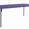 Week-end Rectangular Table - 180 X 85 Cm / Aluminium - Petite Friture -Coffee Tables Sales Shop rectangular table week end blue madeindesign 275240 product800