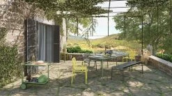 Week-End Rectangular Table - / 220 X 85 Cm - Aluminium - Petite Friture -Coffee Tables Sales Shop rectangular table week end jade green madeindesign 365159 product800