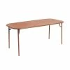 Week-end Medium Rectangular Table - / 180 X 85 Cm - Aluminium / 6 People - Petite Friture -Coffee Tables Sales Shop rectangular table week end medium terracotta madeindesign 383571 product800