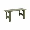 Weekday Rectangular Table - / 180 X 66 Cm - Wood - Hay 1 Weekday Rectangular Table - / 180 X 66 Cm - Wood - Hay -Coffee Tables Sales Shop rectangular table weekday olive green madeindesign 404832 product800
