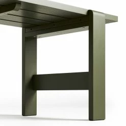 Weekday Rectangular Table - / 180 X 66 Cm - Wood - Hay 7 Weekday Rectangular Table - / 180 X 66 Cm - Wood - Hay -Coffee Tables Sales Shop rectangular table weekday olive green madeindesign 404834 product800