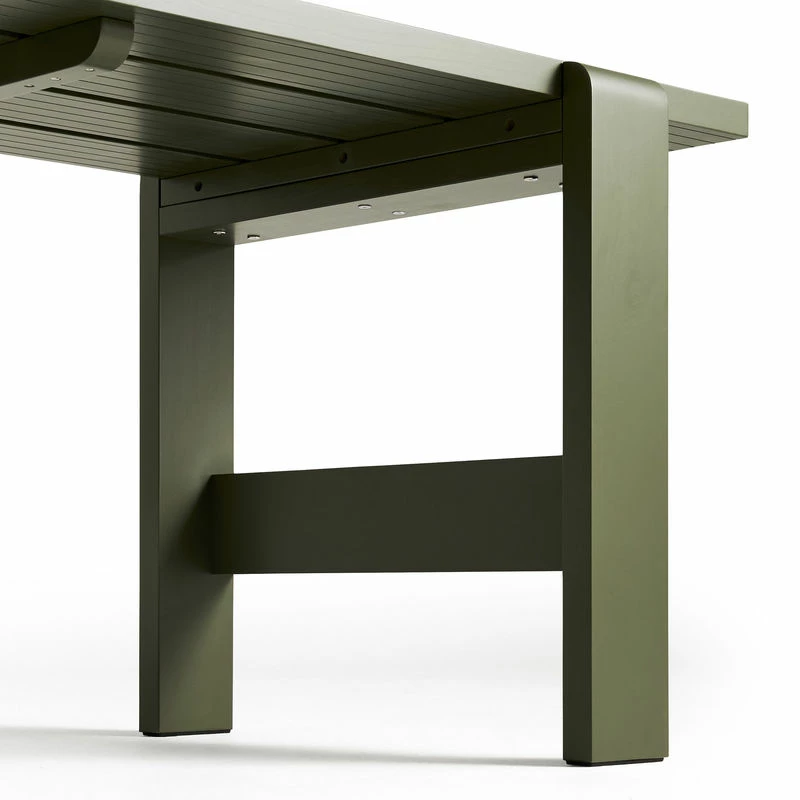 Weekday Rectangular Table - / 180 X 66 Cm - Wood - Hay 5 Weekday Rectangular Table - / 180 X 66 Cm - Wood - Hay - Image 3